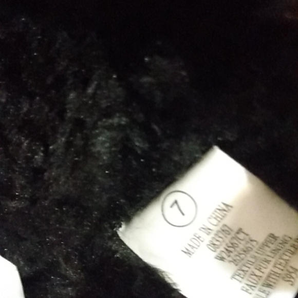 US SPORT BLACK CASUAL FAUX FUR LINED STREETWEAR BOOTS SIZE 7 NWOT - Picture 6 of 6